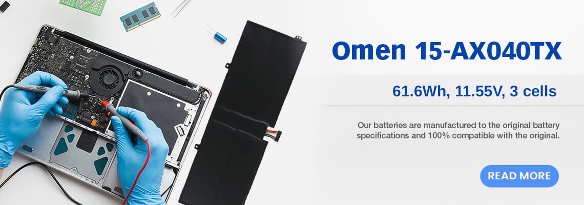 Battery For Omen 15-AX040TX